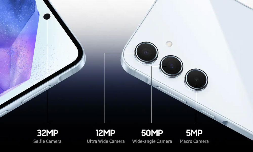 مقایسه دوربین گوشی A55 با گوشی Poco X7 Pro | آترامارت